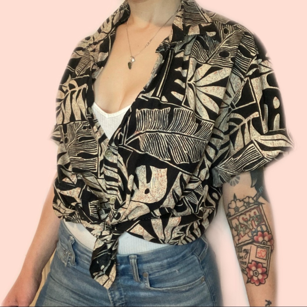 Oversized Hawaiian Shirt